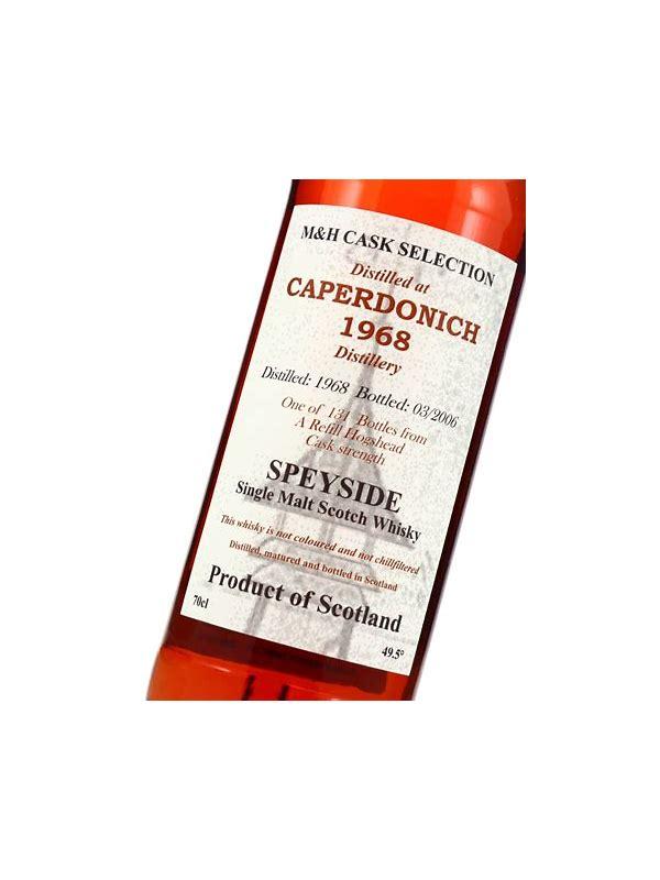 Caperdonich 1968 TS M&H Cask Selection