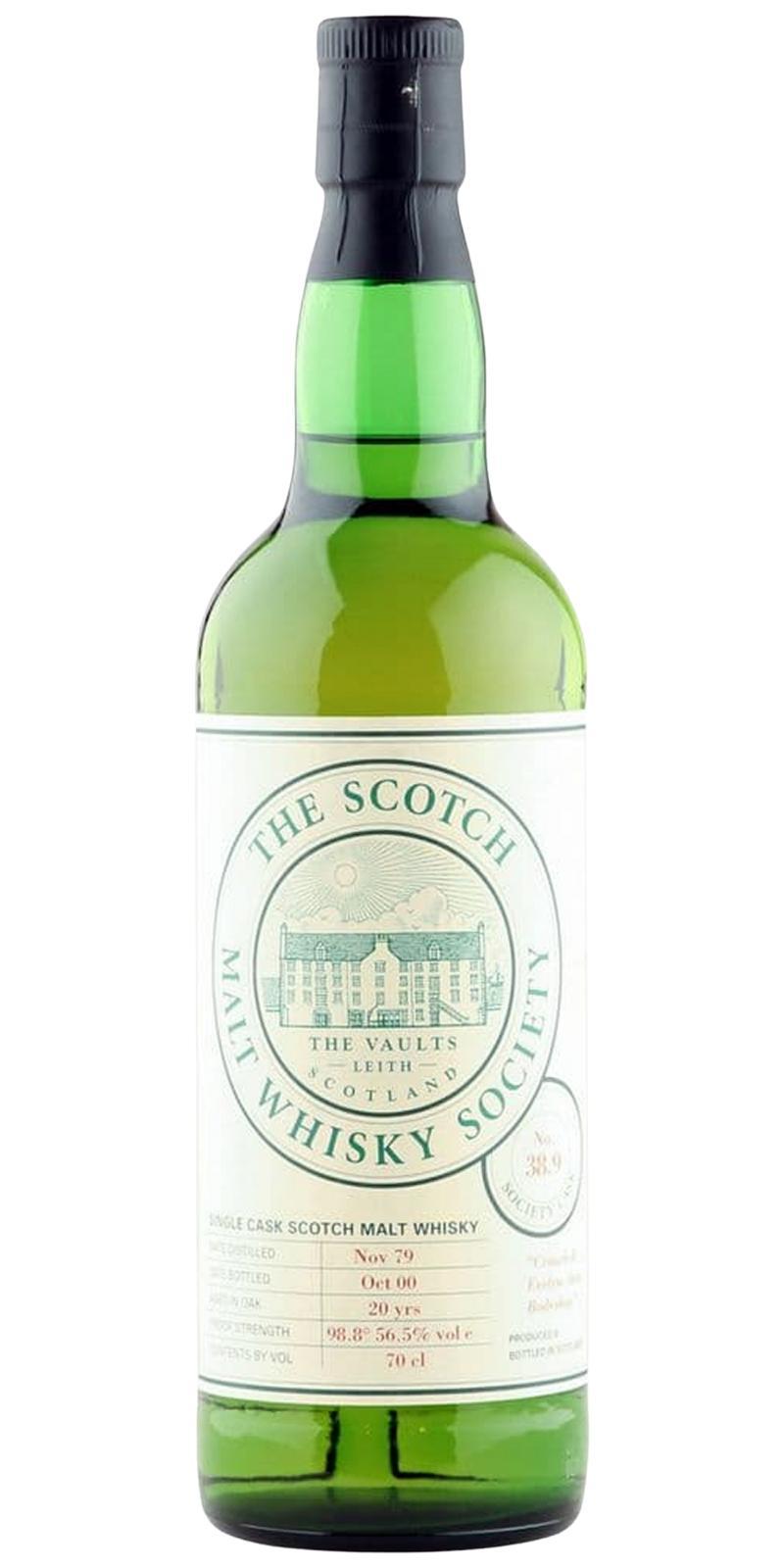 Caperdonich 1979 SMWS 38.9 Crouch & Evelyn, the Bodyshop