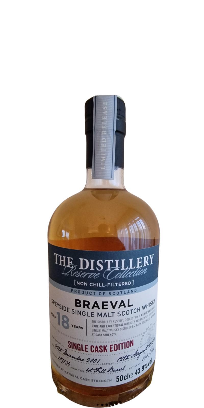 Braeval 2001 The Distillery Reserve Collection