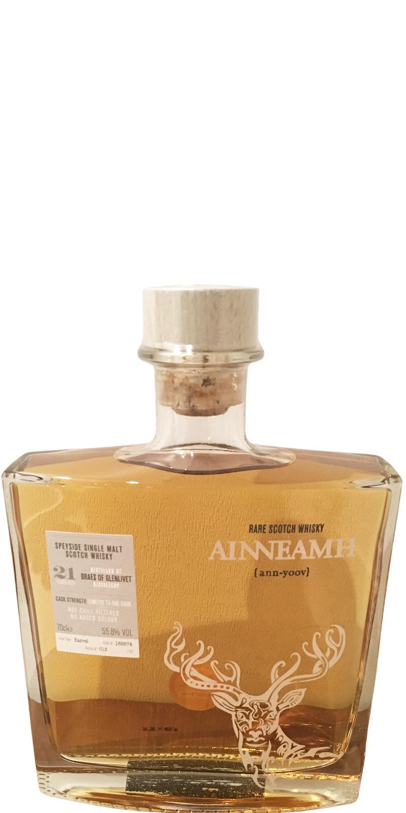 Braes of Glenlivet 21-year-old Aiea