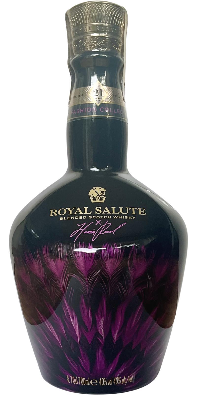 Royal Salute 21-year-old Harris Reed Edition : Pink Flagon