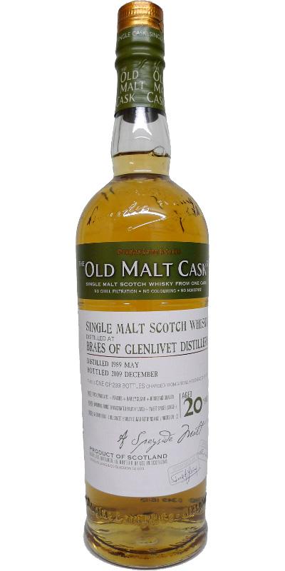 Braes of Glenlivet 1989 DL The Old Malt Cask