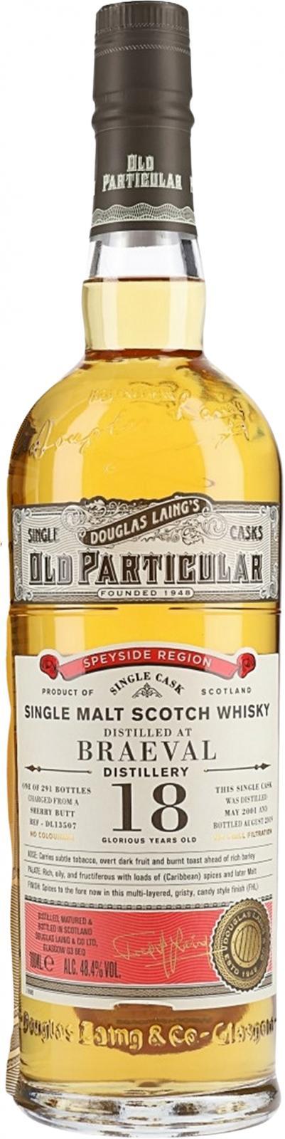 Braeval 2001 DL Old Particular