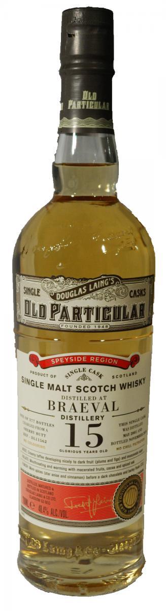 Braeval 2001 DL Old Particular