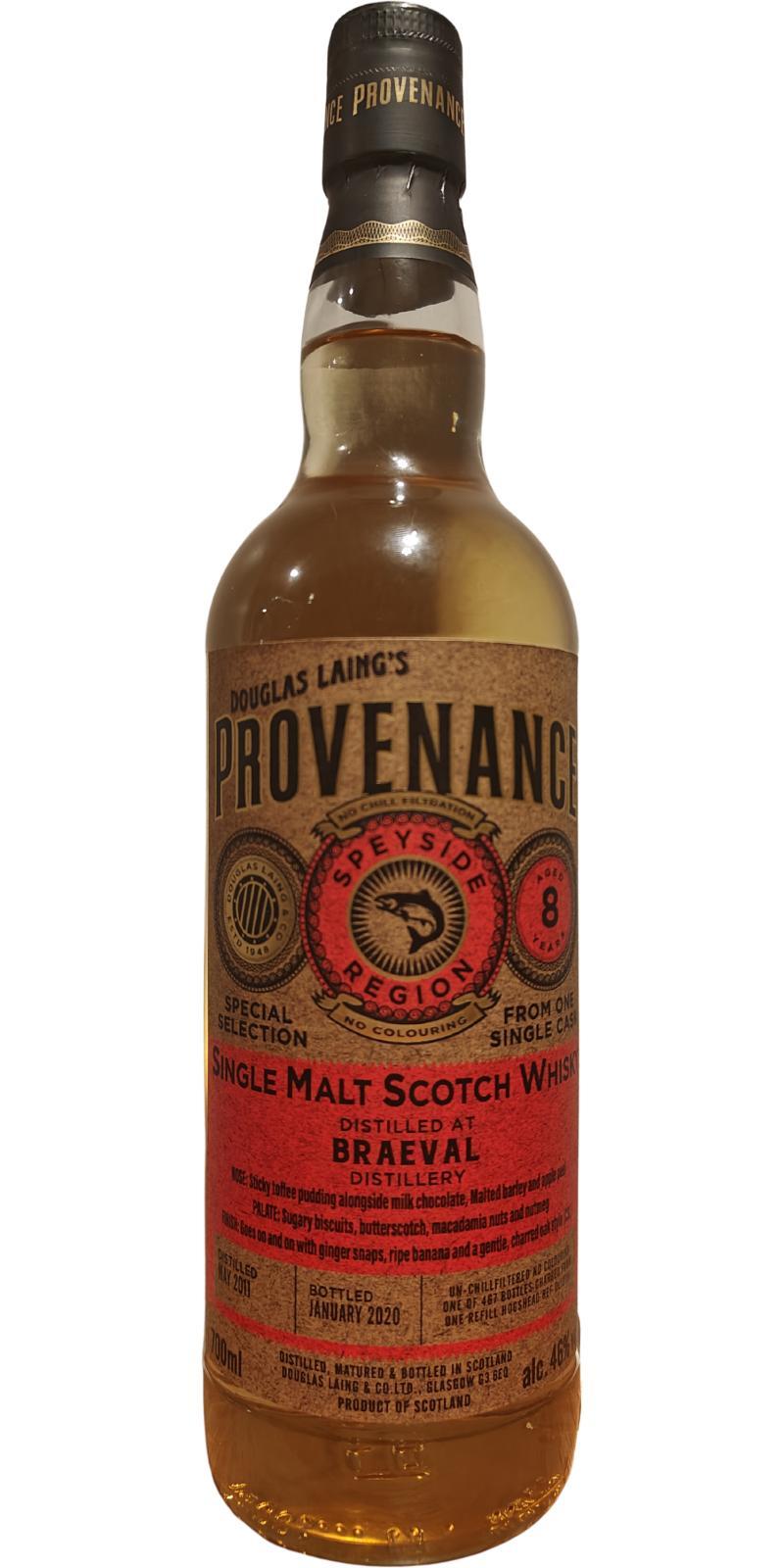 Braeval 2011 DL Provenance