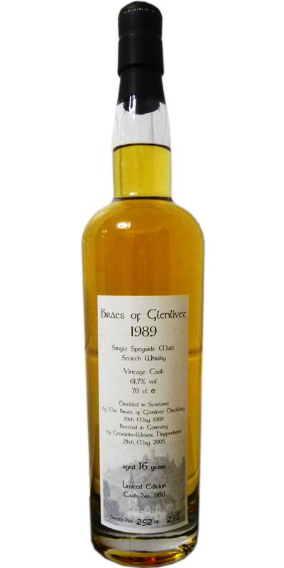 Braes of Glenlivet 1989 GW Vintage Cask