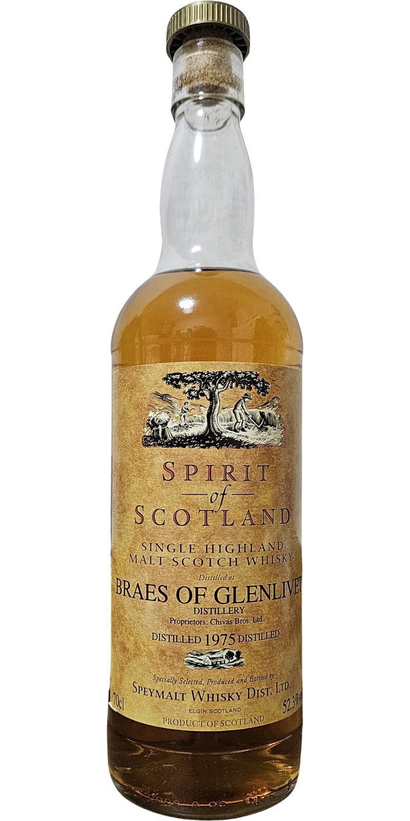 Braes of Glenlivet 1975 GM Spirit of Scotland