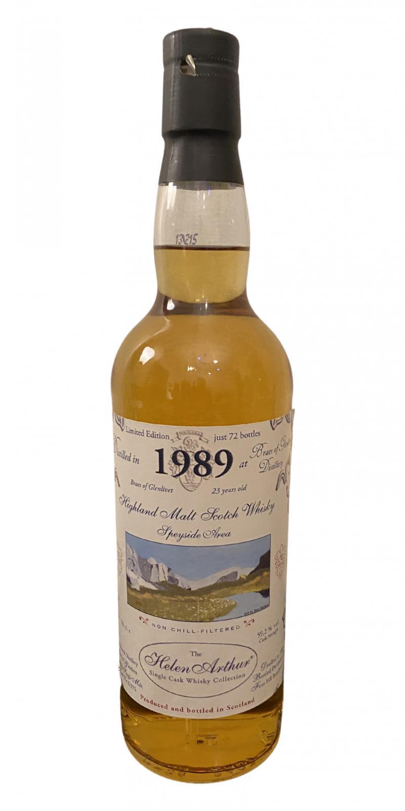 Braes of Glenlivet 1989 HA Single Cask Collection