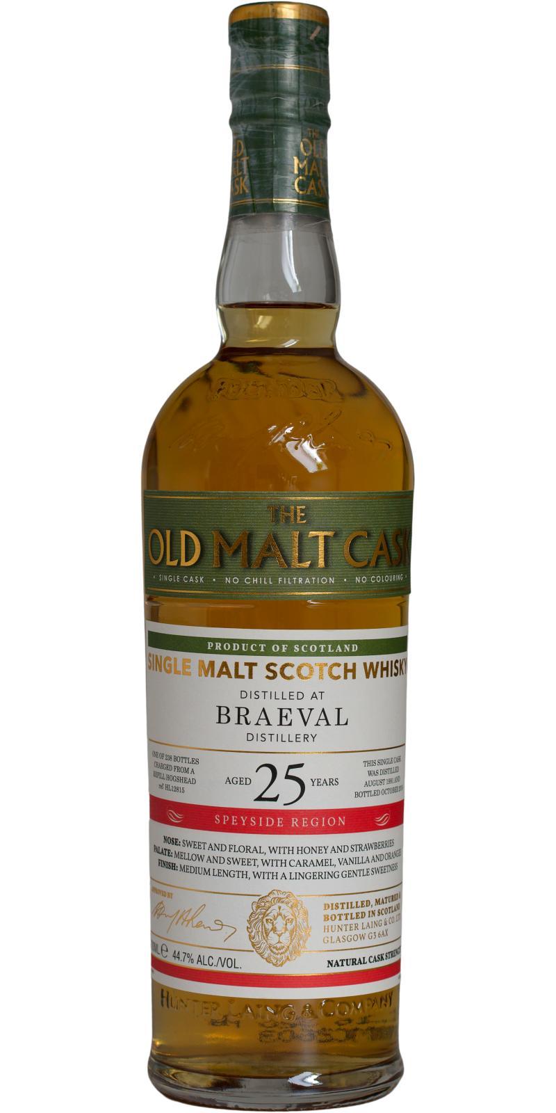 Braeval 1991 HL The Old Malt Cask