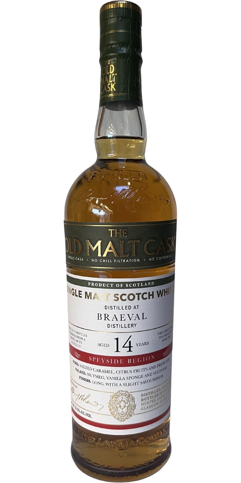 Braeval 2009 HL The Old Malt Cask