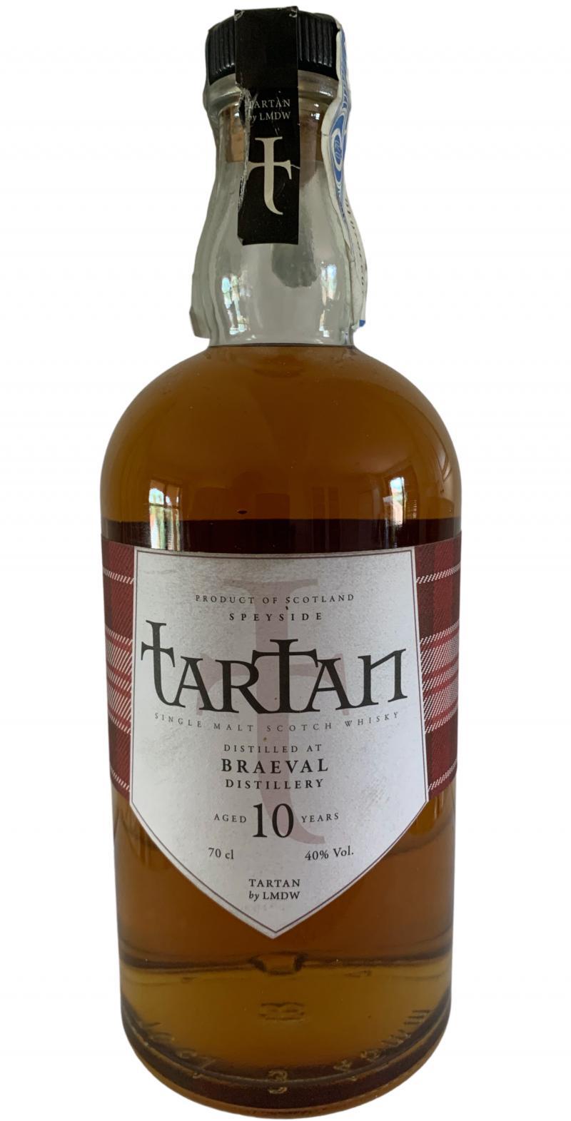 Braeval 10-year-old LMDW Tartan