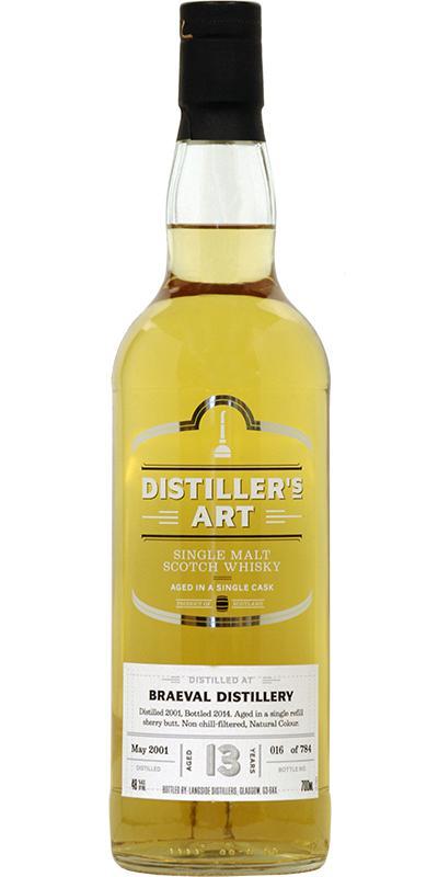 Braeval 2001 LsD Distiller's Art