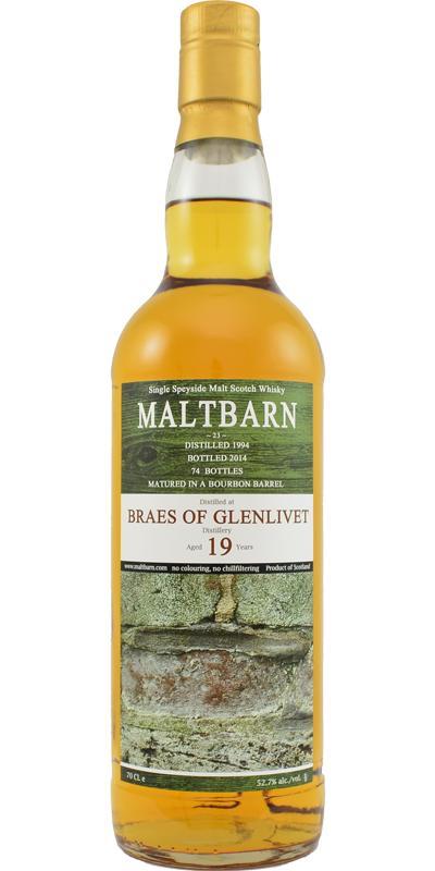 Braes of Glenlivet 1994 MBa No. 23
