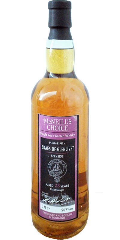 Braes of Glenlivet 1989 MNC Buaidh No Bas