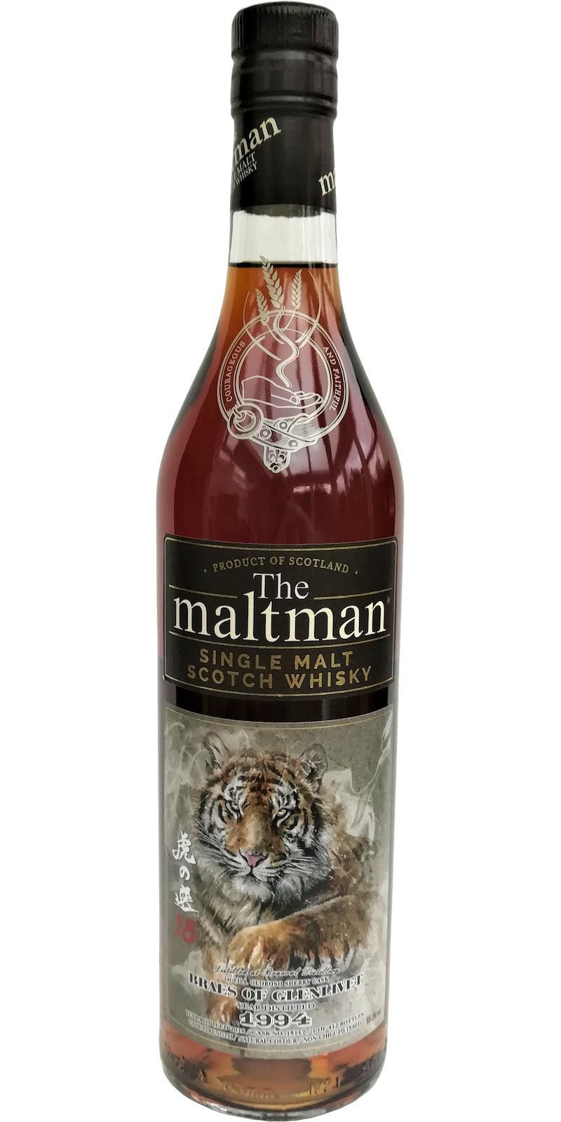 Braes of Glenlivet 1994 MBl The Maltman
