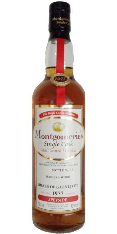 Braes of Glenlivet 1977 Mg The Single Cask Collection