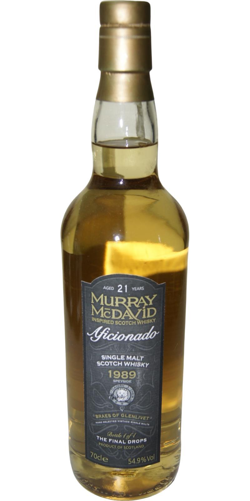 Braes of Glenlivet 1989 MM Aficionado