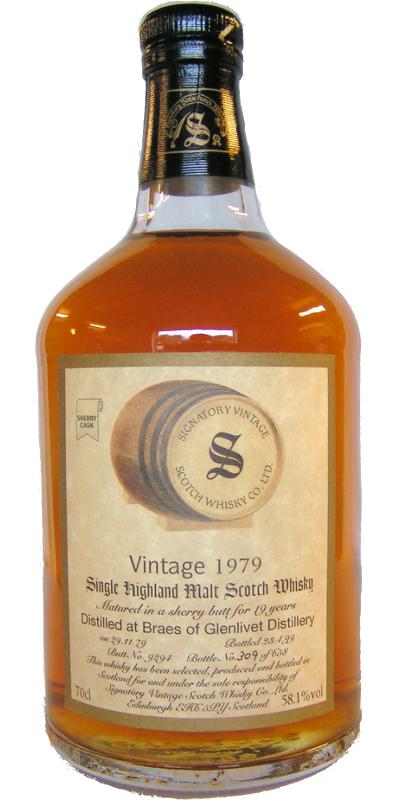 Braes of Glenlivet 1979 SV Vintage Collection - Dumpy