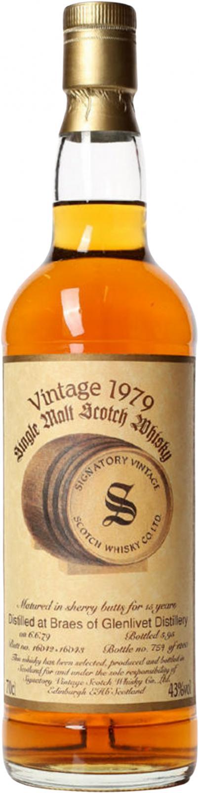 Braes of Glenlivet 1979 SV Vintage Collection