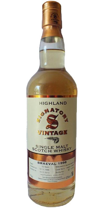 Braeval 1998 SV Vintage Collection