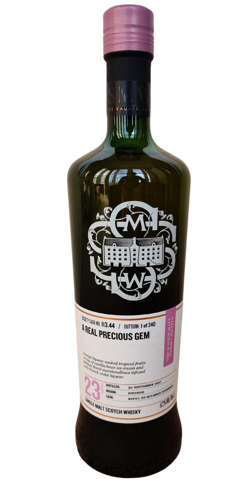 Braeval 1997 SMWS 113.44 A real precious gem