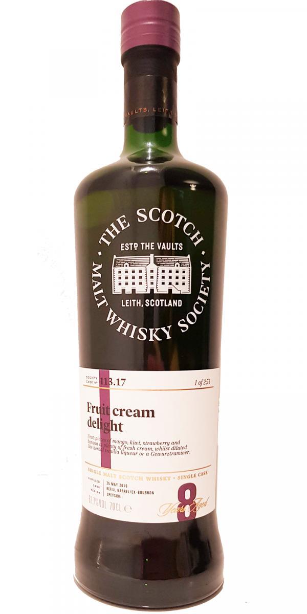 Braeval 2010 SMWS 113.17 Fruit cream delight