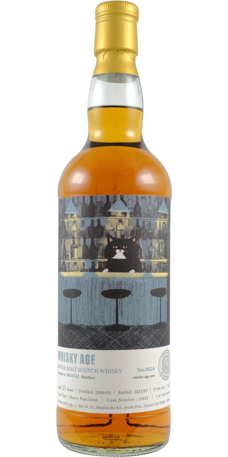 Braeval 2000 WAGE No. 0026