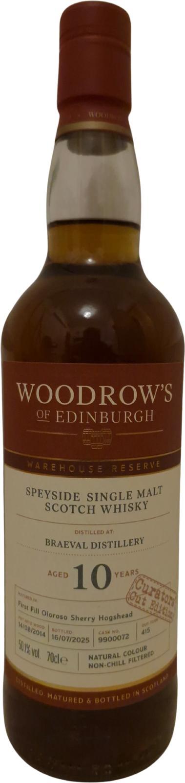 Braeval 2014 WroE Warehouse Reserve