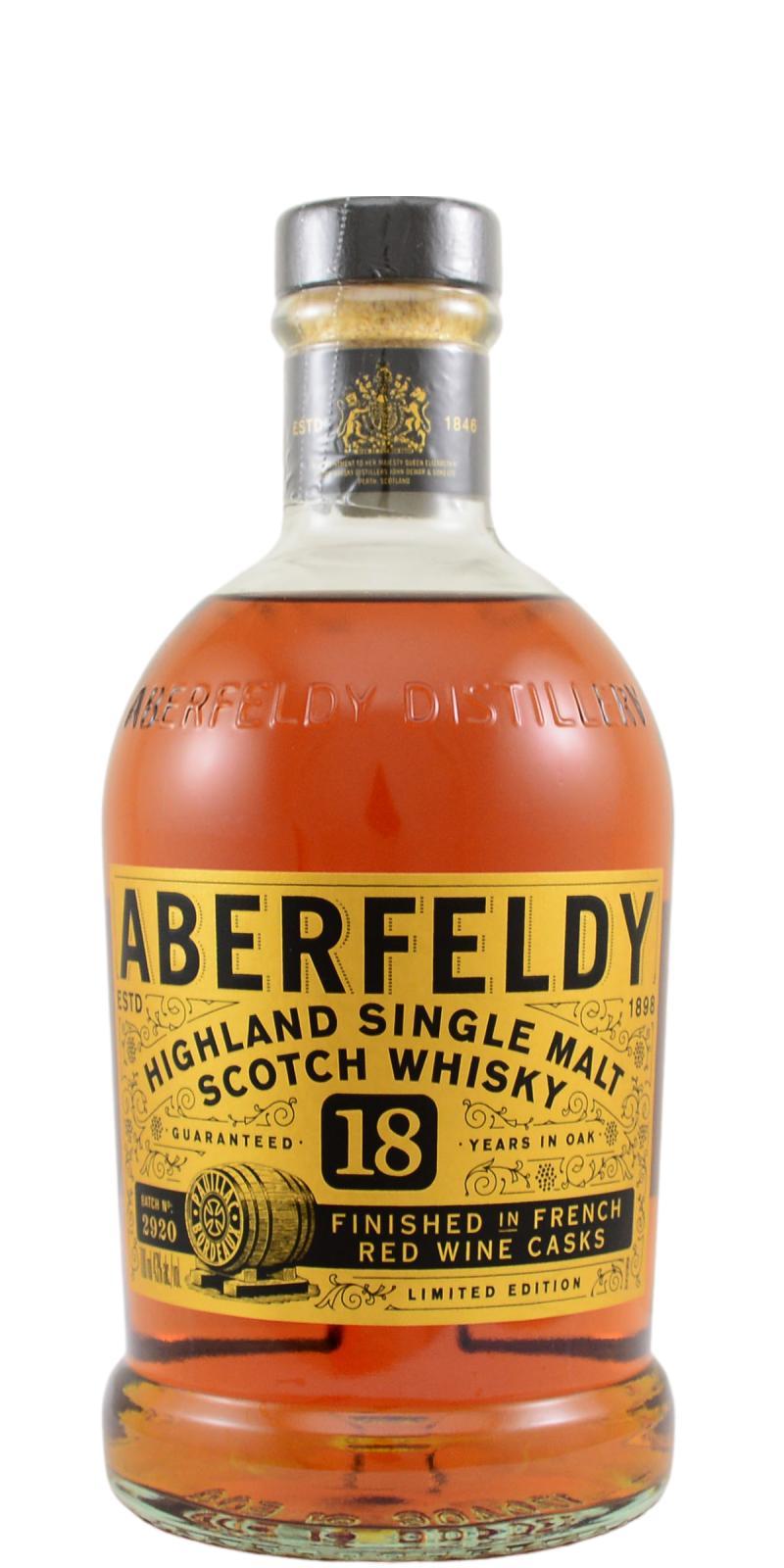 Aberfeldy 18-year-old