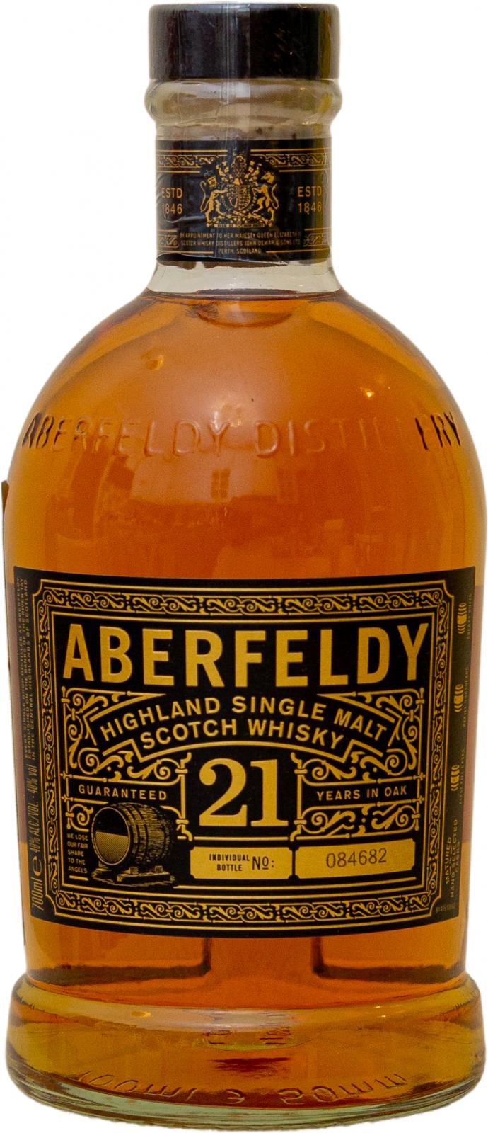 Aberfeldy 21-year-old Limited Release
