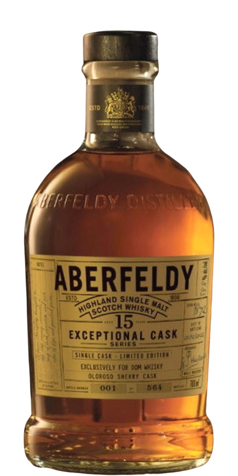 Aberfeldy 15-year-old Exceptional Cask Series