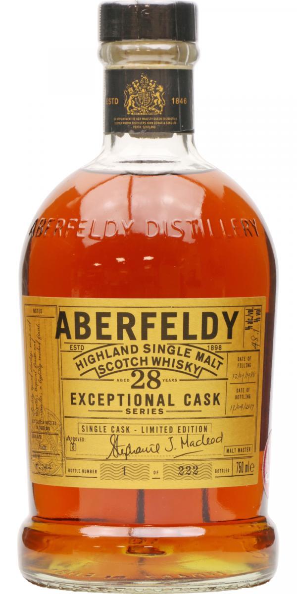 Aberfeldy 1988 Exceptional Cask Series