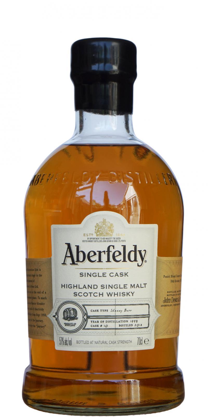 Aberfeldy 1998 Single Cask Bottling