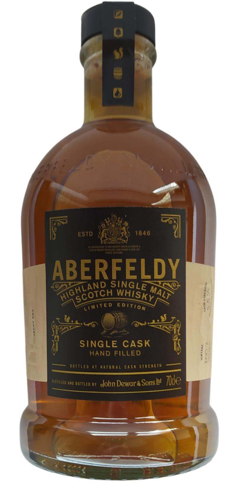 Aberfeldy 2002 Hand Filled
