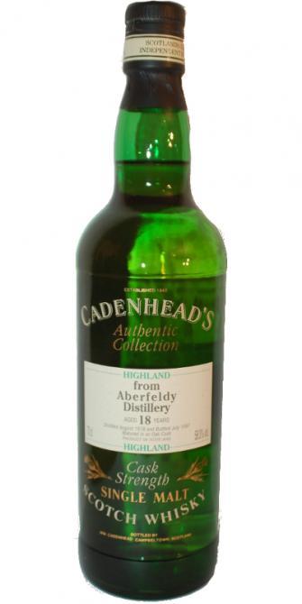 Aberfeldy 1978 CA Authentic Collection