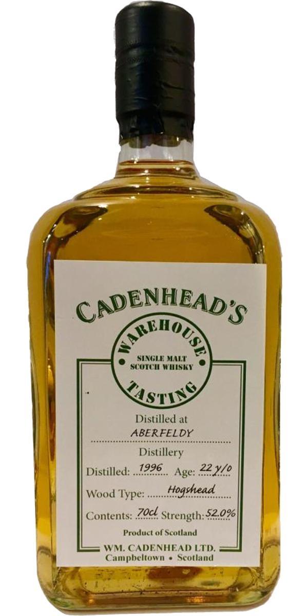 Aberfeldy 1996 CA Warehouse Tasting