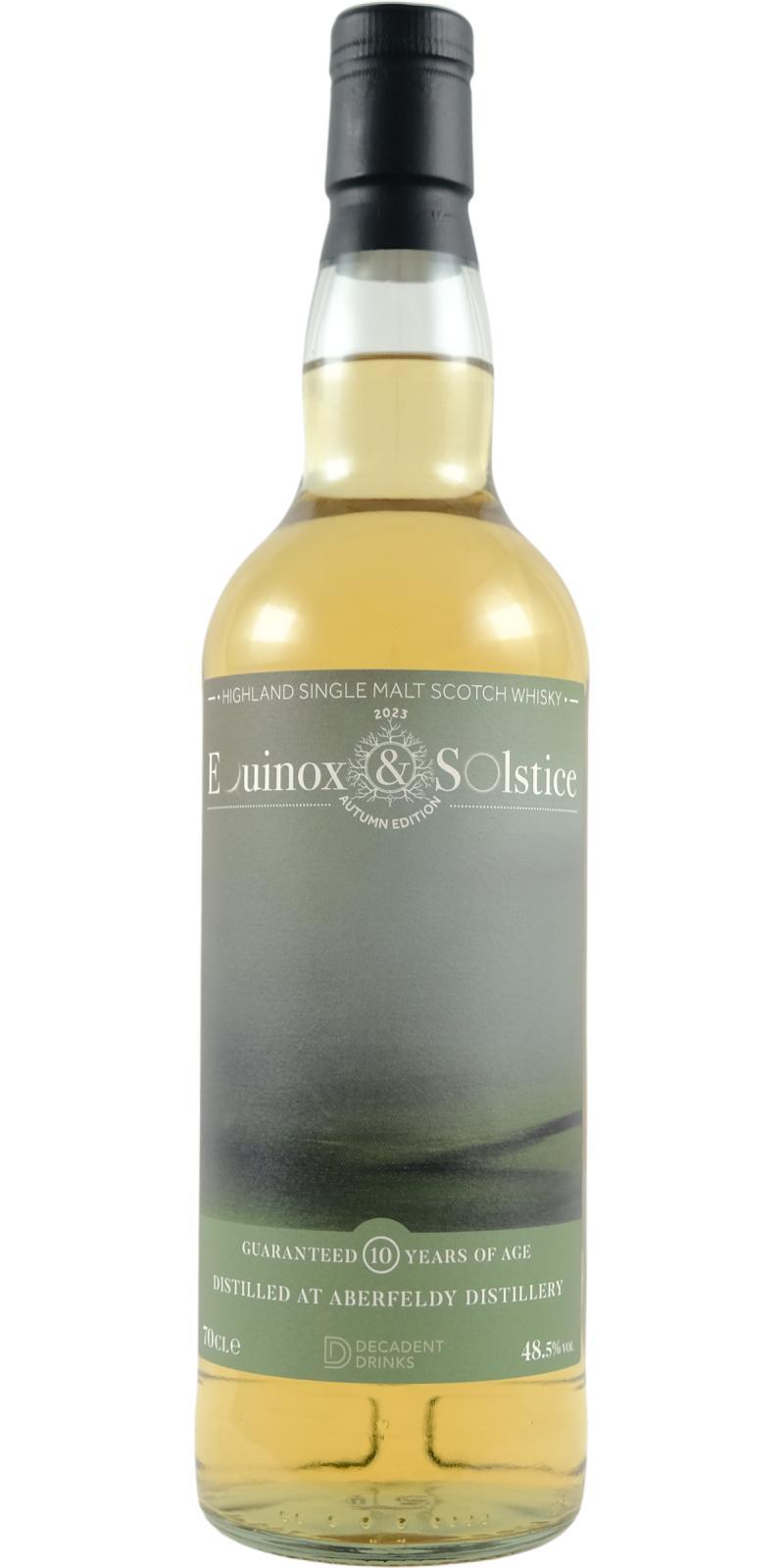 Aberfeldy 2013 DeDr Equinox & Solstice Autumn Edition