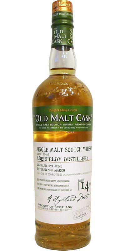 Aberfeldy 1994 DL The Old Malt Cask