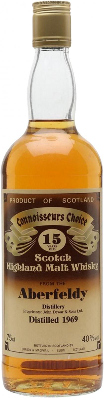 Aberfeldy 1969 GM Connoisseurs Choice
