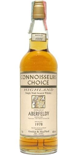 Aberfeldy 1978 GM Connoisseurs Choice