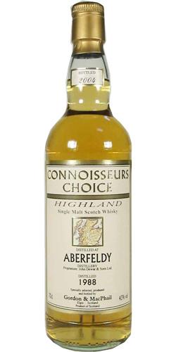 Aberfeldy 1988 GM Connoisseurs Choice