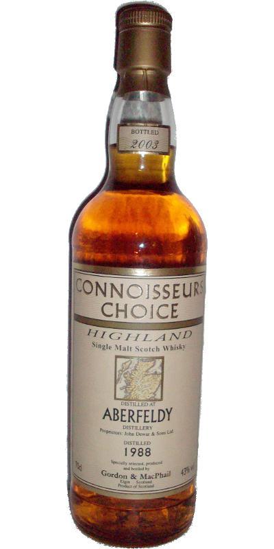 Aberfeldy 1988 GM Connoisseurs Choice