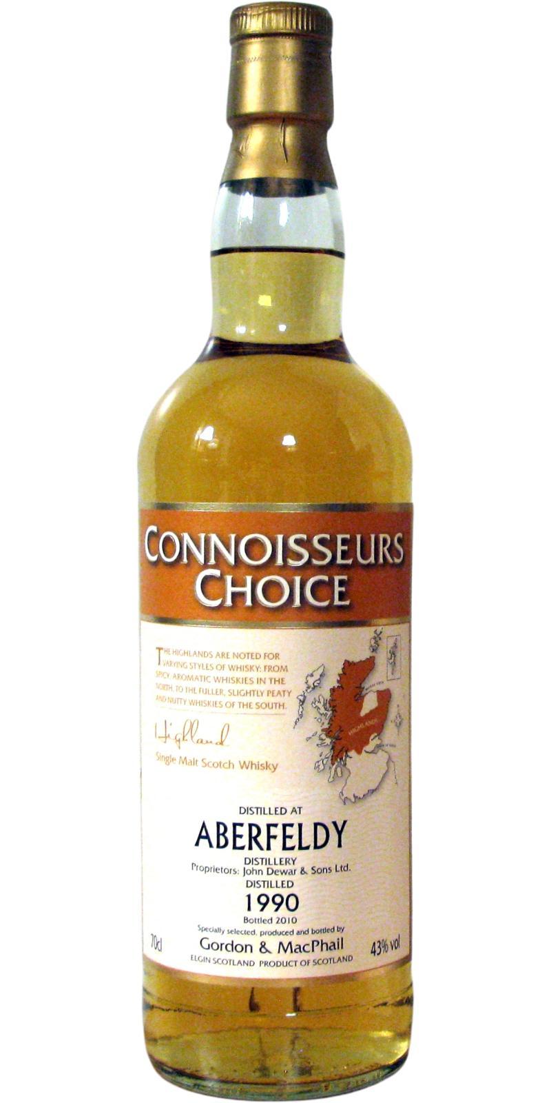 Aberfeldy 1990 GM Connoisseurs Choice