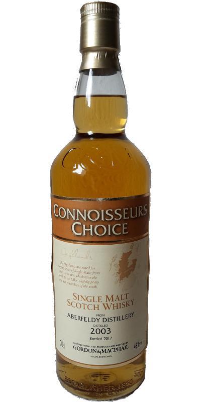 Aberfeldy 2003 GM Connoisseurs Choice
