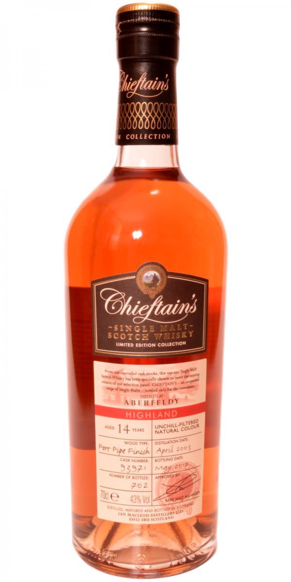 Aberfeldy 2003 IM Chieftain's