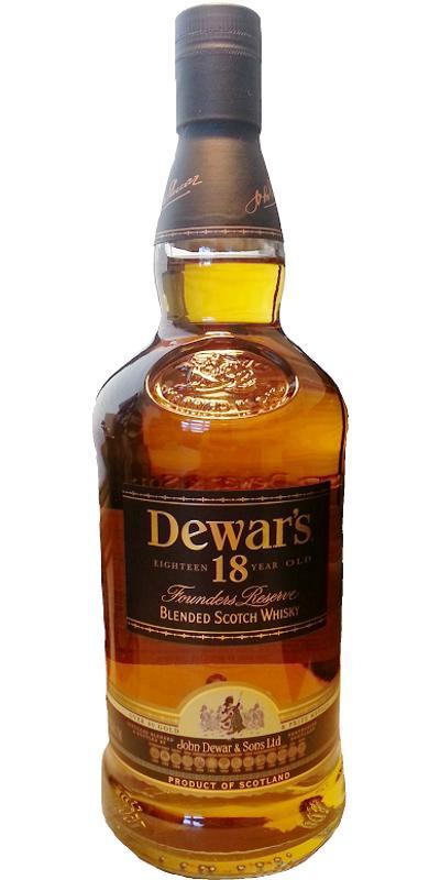 Dewar's 18-year-old Founders Reserve