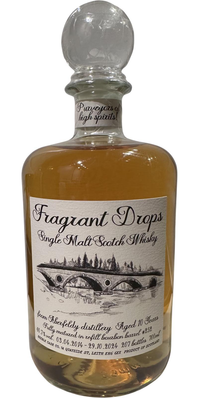 Aberfeldy 2014 KCC Fragrant Drops