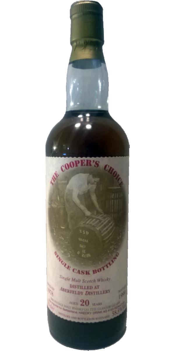 Aberfeldy 1978 VM The Cooper's Choice