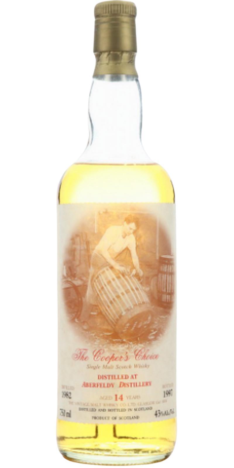 Aberfeldy 1982 VM The Cooper's Choice