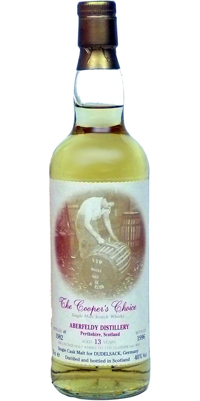 Aberfeldy 1982 VM The Cooper's Choice